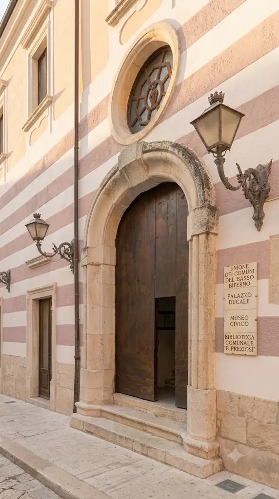 Sede TCM - Palazzo Ducale Piazza Duomo 44 - Larino (CB)